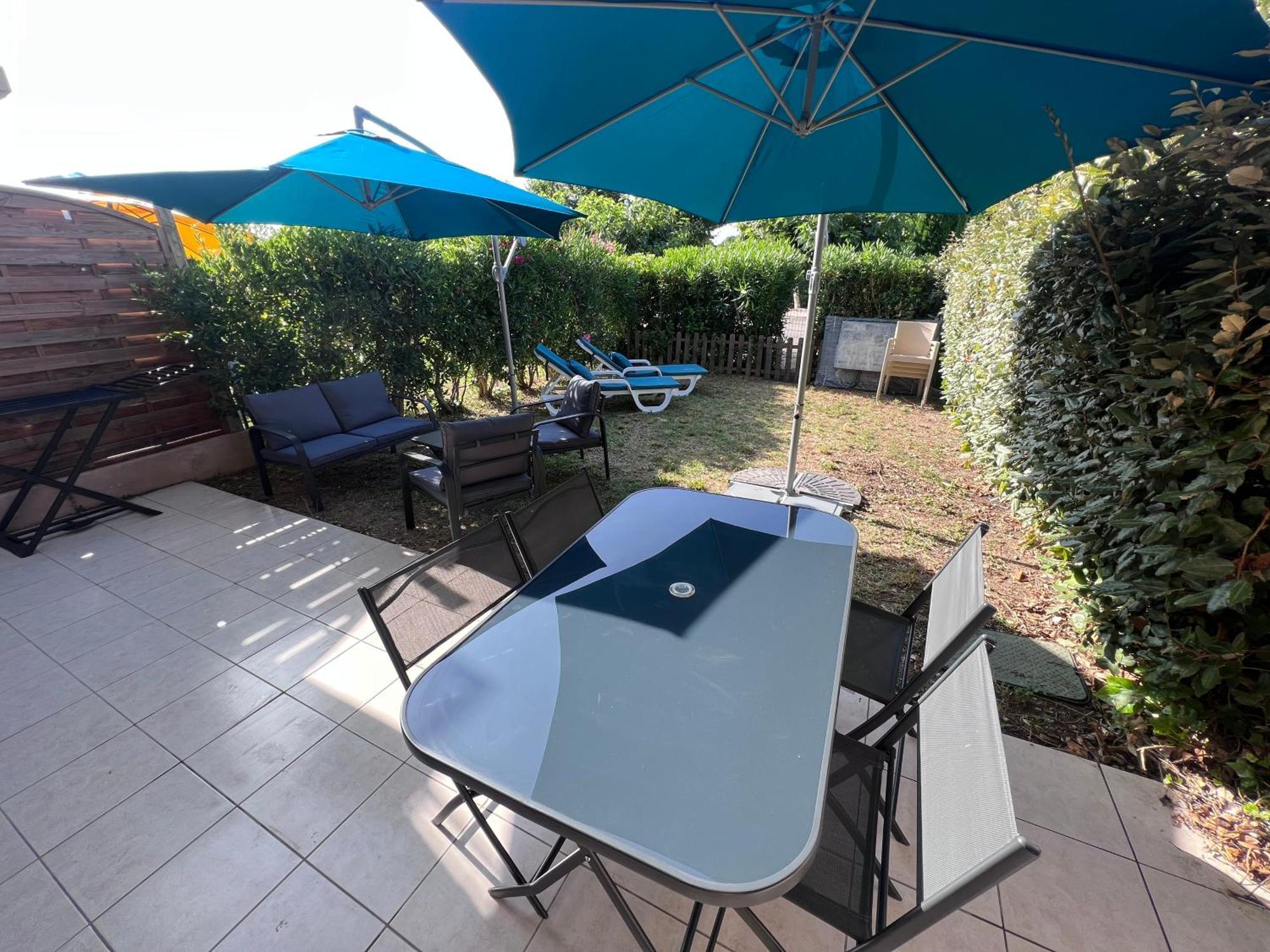 Appartement T2 Avec Jardin Prive, Piscine Et Barbecue Lorgues Kültér fotó